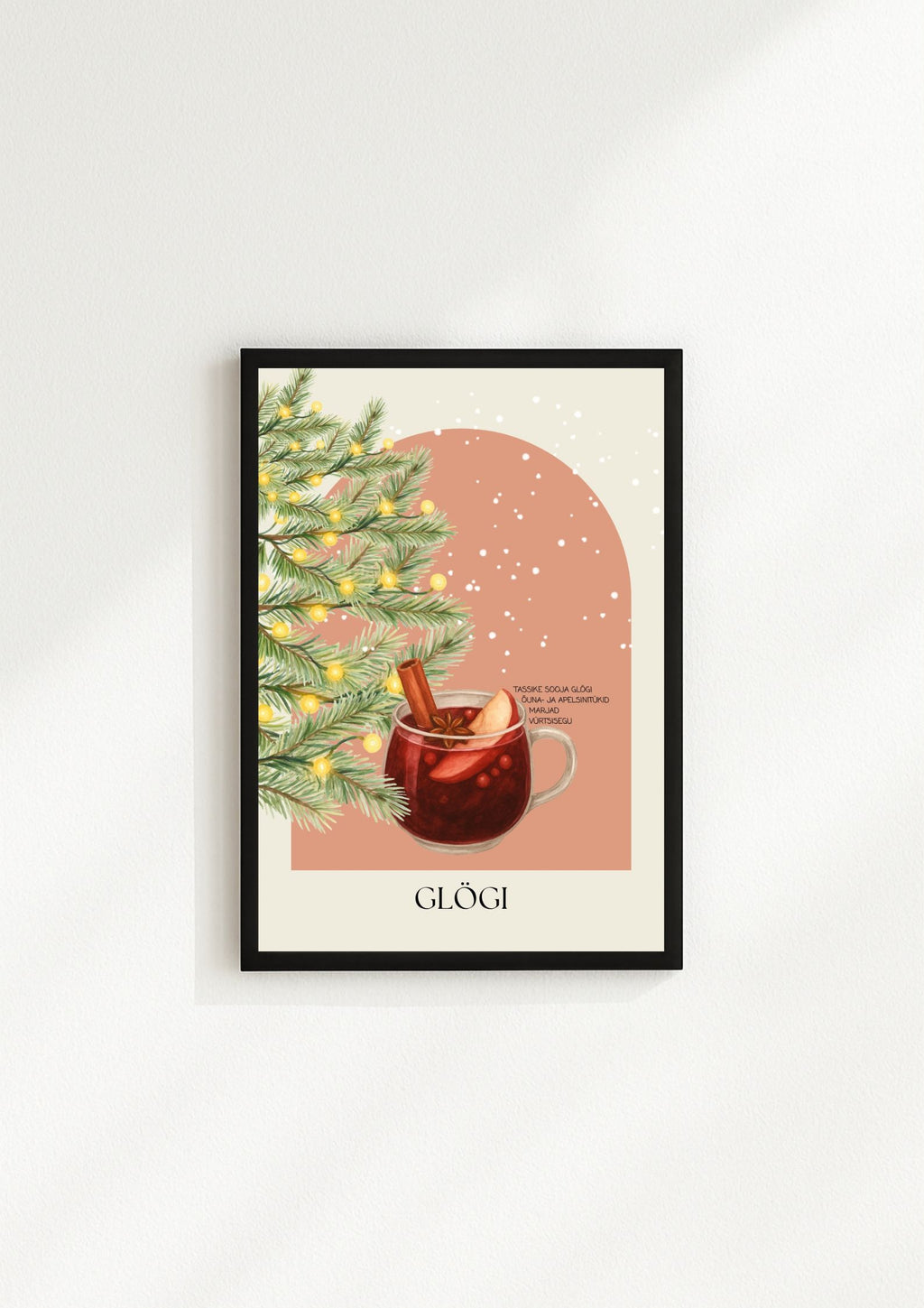 Glögg Cocktail Wall Poster (print file)